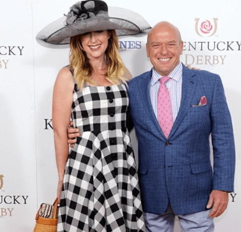 Bridget Norris With Her Husband Dean Norris